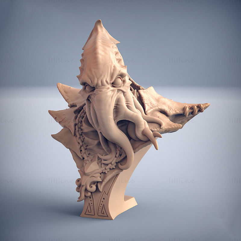 El busto del ladrón de almas Modelo de impresión en 3D STL