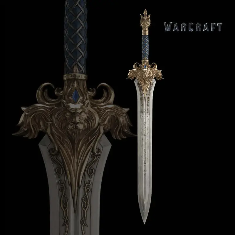 Меч короля Ллейна Warcraft 3D-модель для печати STL