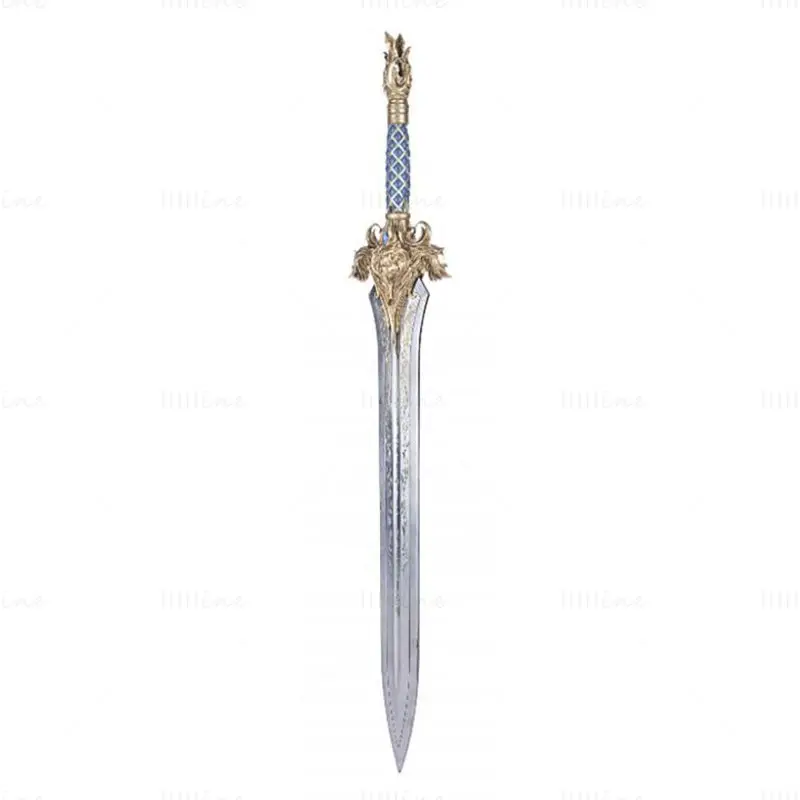 The Sword of King LLane Warcraft 3D Printing Model STL