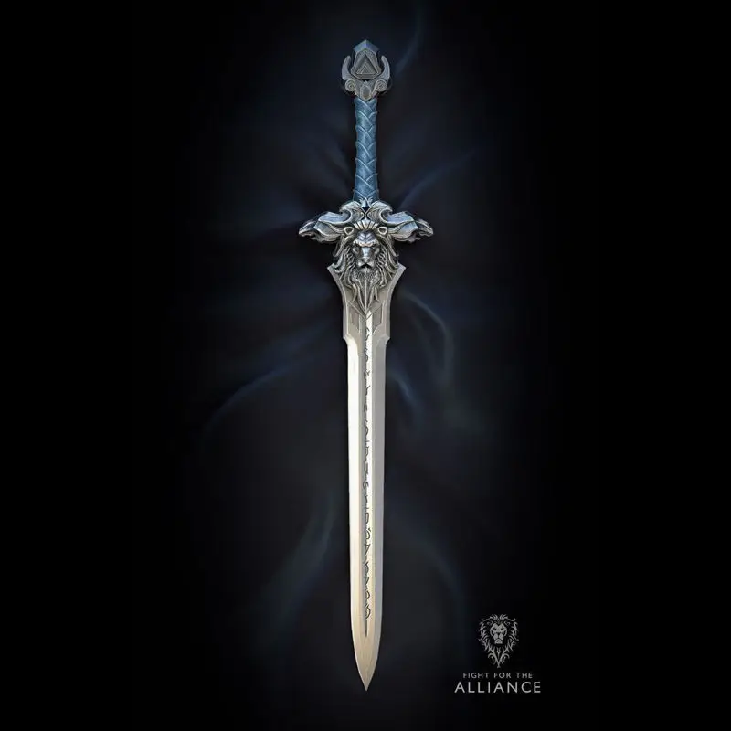 Das Schwert der königlichen Wache Warcraft 3D-Druckmodell STL