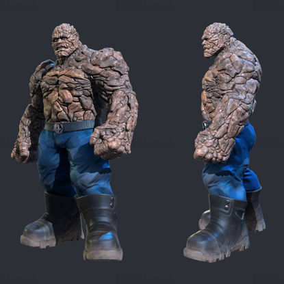 The Thing 3D Model Ready to Print