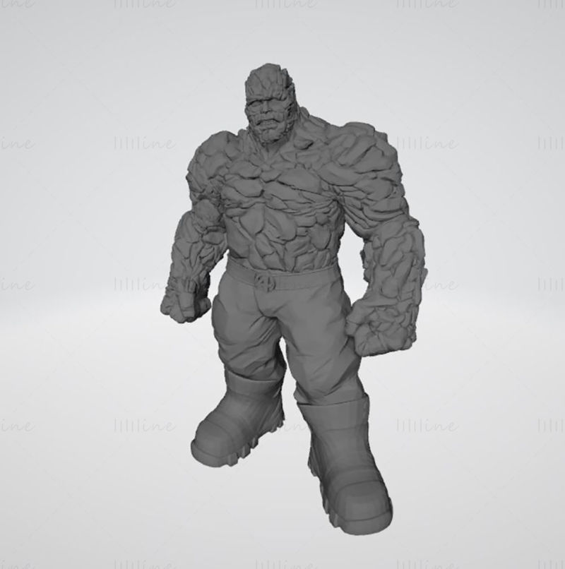 The Thing 3D Model Ready to Print