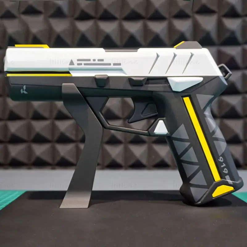 A Valorant Kingdom klasszikus pisztoly 3D nyomtatási modell STL