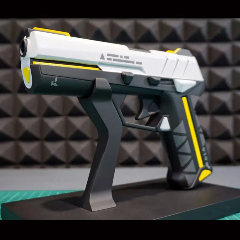 Le modèle d'impression 3D du pistolet classique Valorant Kingdom STL