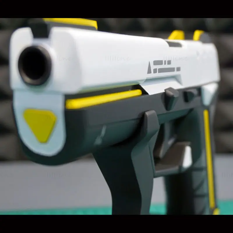The Valorant Kingdom Classic Pistol 3D-utskriftsmodell STL
