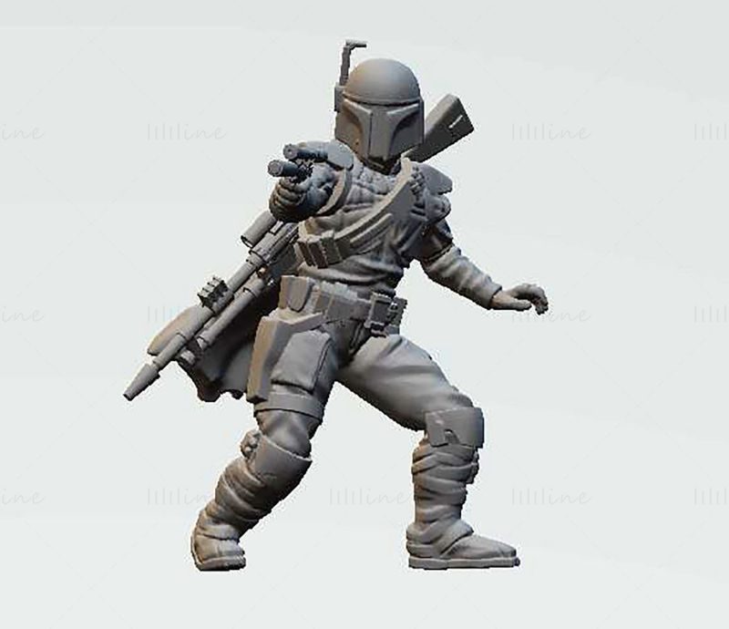 The Young Hunter 3D Printing Model STL