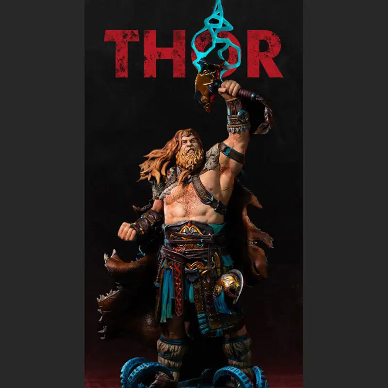 Thor Gök Gürültüsü Tanrısı 3D Baskı Modeli STL
