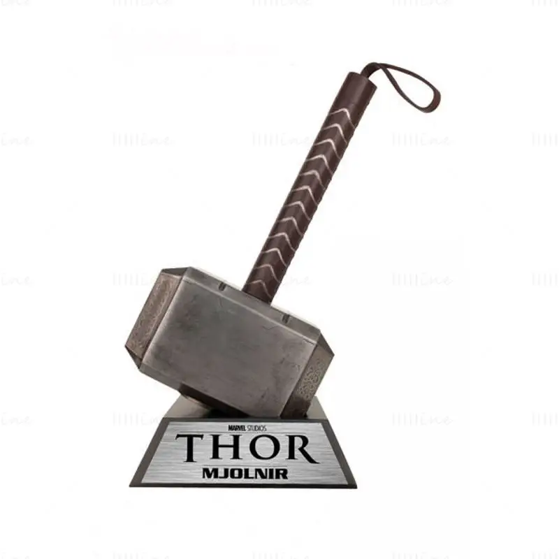 Thors Hammer Mjolnir 3D-Druckmodell STL