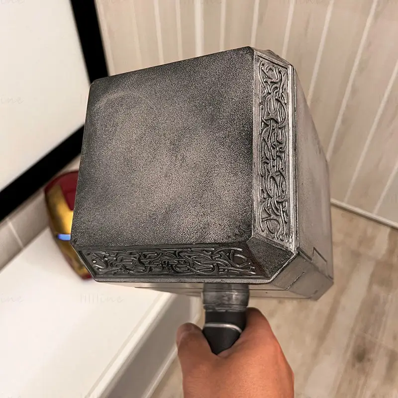 Thor Hammer Mjolnir 3D Baskı Modeli STL