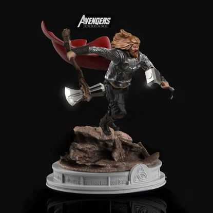 Thor Marvel Endgame 3D-modell Klar til å skrive ut STL