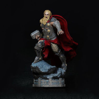 Einäugiger Thor Marvel Statues 3D-Modell bereit zum Drucken STL