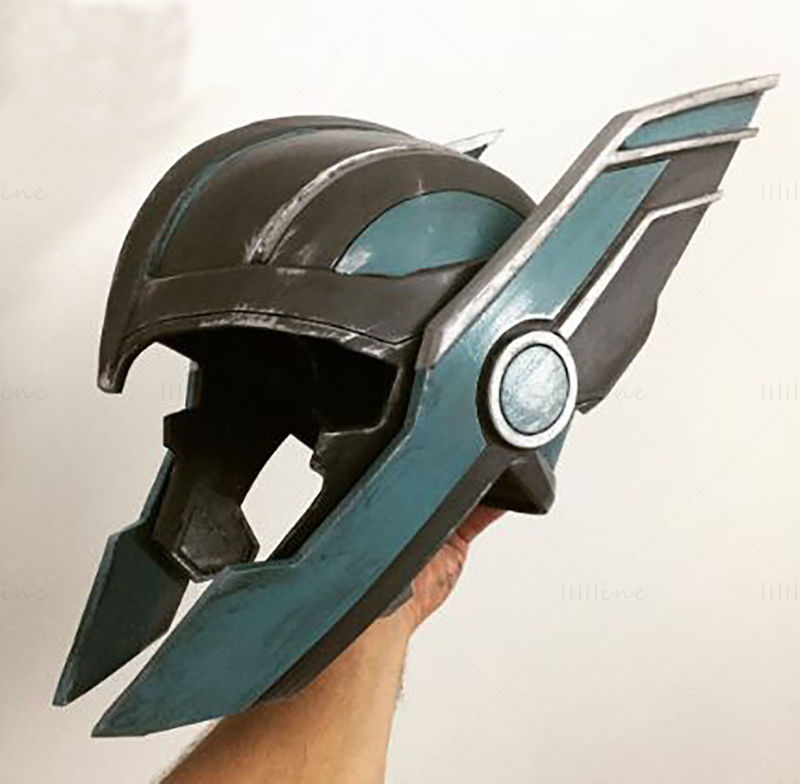 Thor Ragnarok Helmet 3D Model Ready to Print STL
