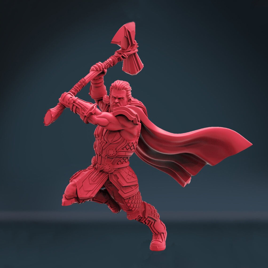 Thor Statues 3d Model Ready To Print Obj Fbx Stl 2954