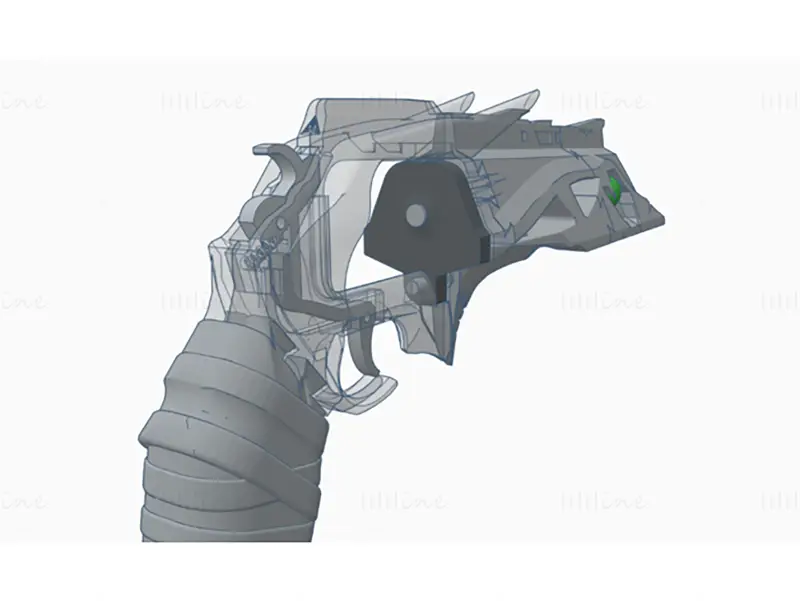 نموذج طباعة ثلاثي الأبعاد من Canon لـ Thorn Hand STL