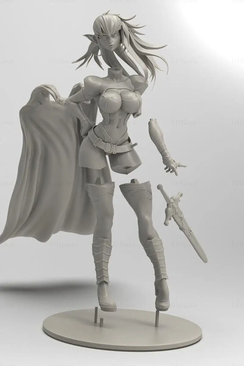 Thunder Empress Arshes Nei 3D tiskový model STL