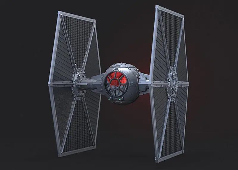 TIE Fighter - Star Wars 3D Print Model STL