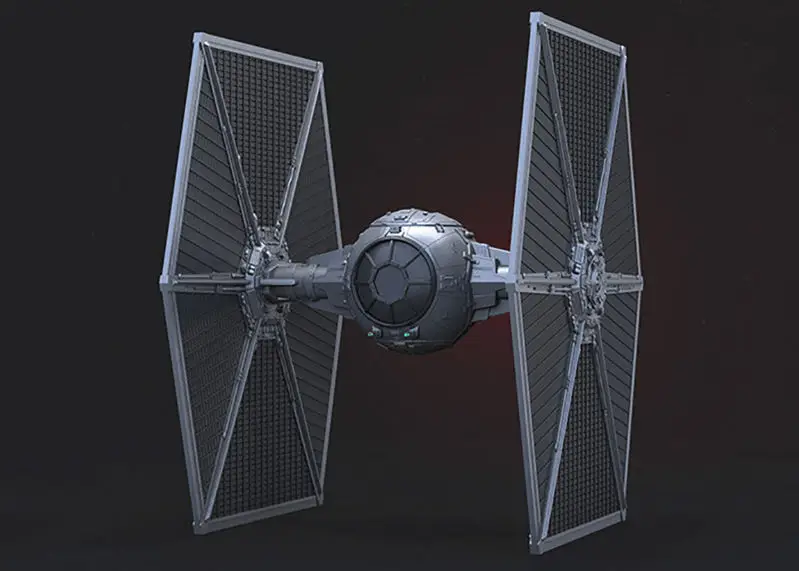 TIE Fighter - Star Wars 3D Print Model STL