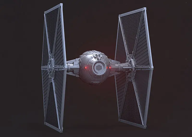 TIE Fighter - Star Wars 3D Print Model STL