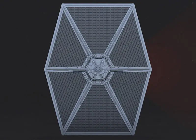 TIE Fighter - Star Wars 3D Print Model STL