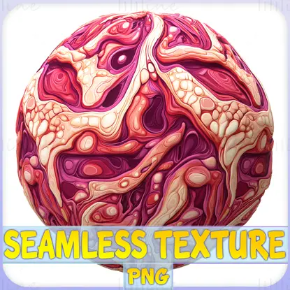 Tileable Organic Seamless Texture PNG