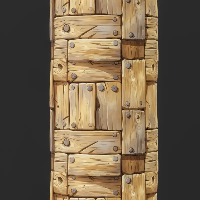 Textura sem costura de madeira estilizada em azulejo