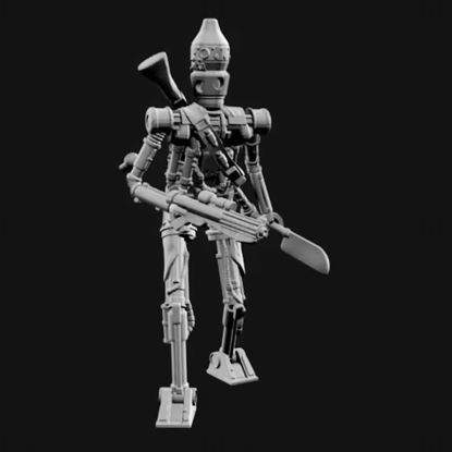 Tin Man Bounty Hunter 3D Printing Model STL