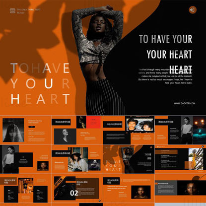TO HAVE YOUR HEART PowerPoint Template