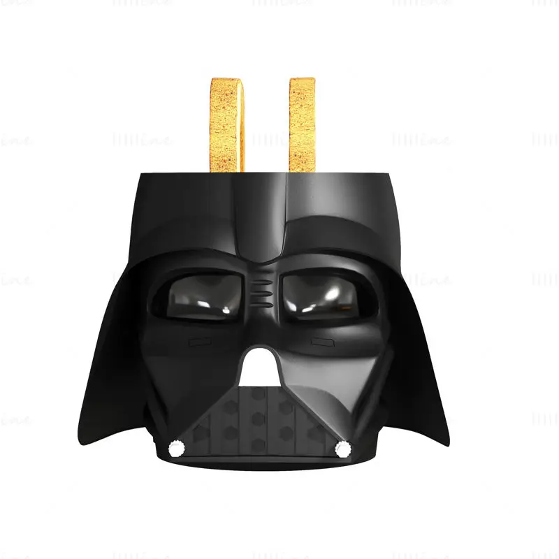 Toaster Star Wars Darth Vader 3D Model by Williams Sonoma