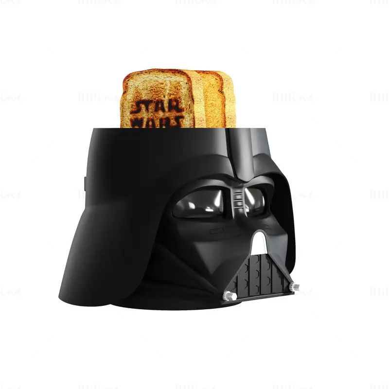 Toaster Star Wars Darth Vader 3D Model by Williams Sonoma