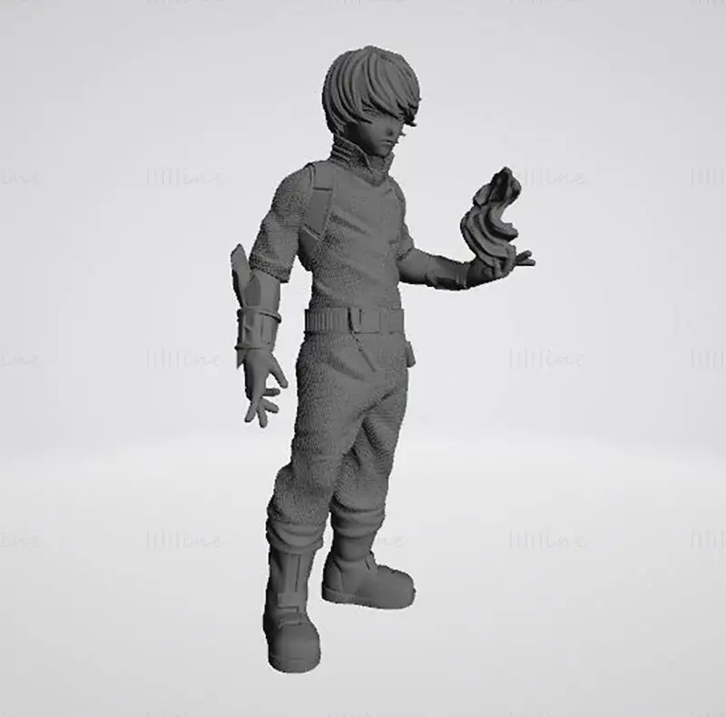 Todoroki Shouto - My Hero Academia Modelo de impressão 3D STL