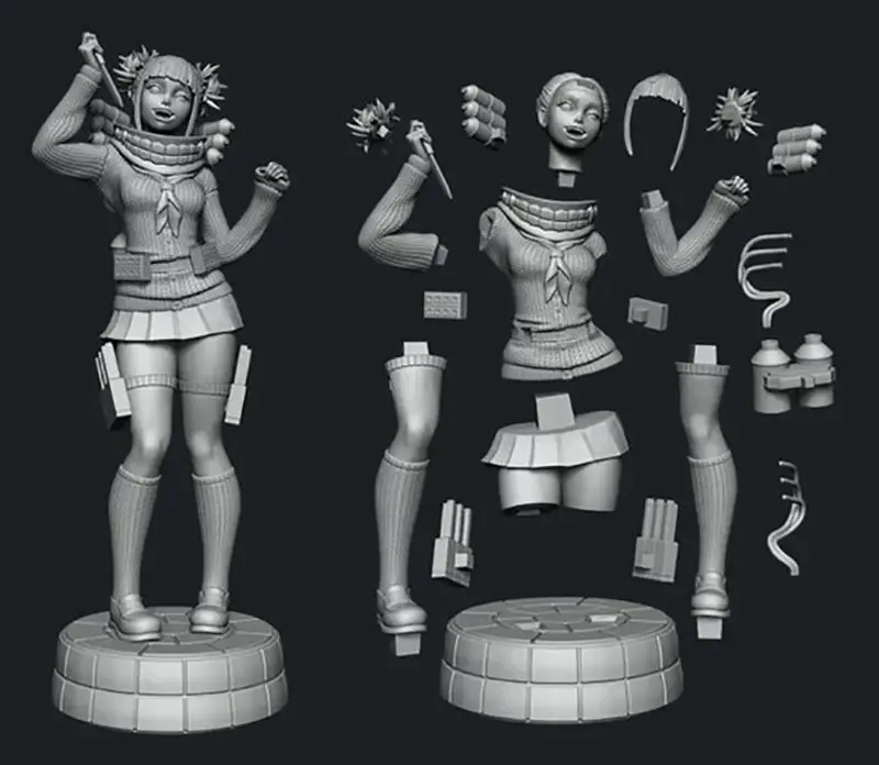 Toga Himiko 3D Print Model STL