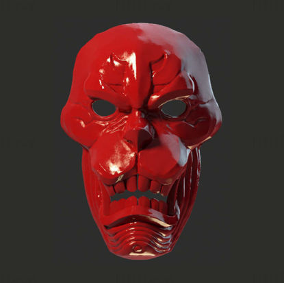 Tokyo ghoul, Demon Monkey masker 3D-afdrukmodel