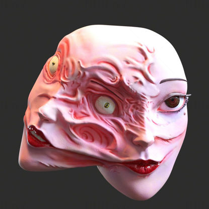 Tomieho maska 3D tisk modelu STL
