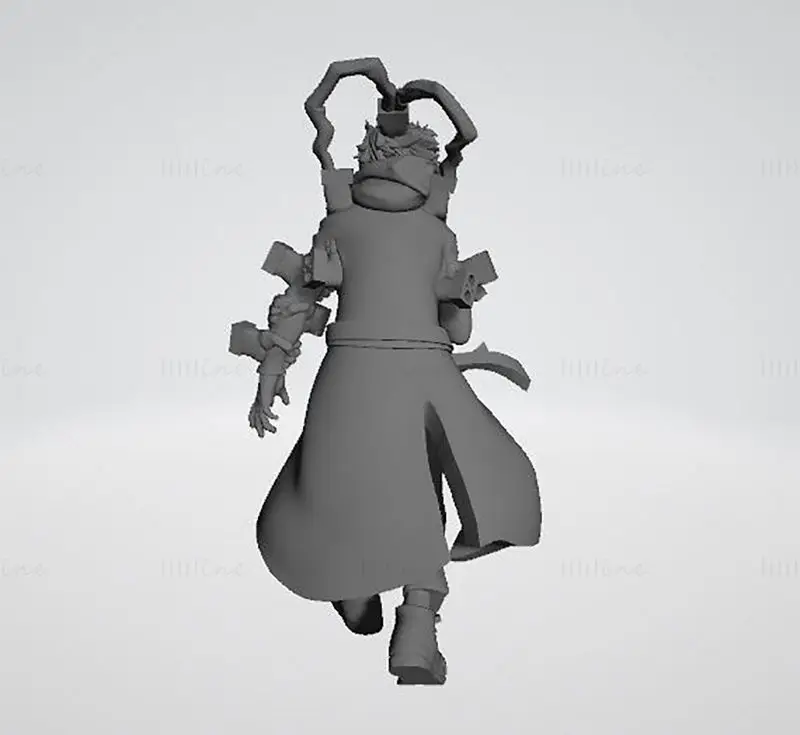 Tomura Shigaraki Impressão 3D Modelo STL