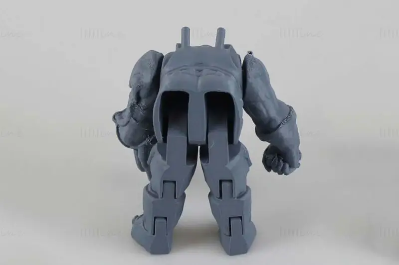 トールビョーン・リンドホルム（関節式プリントインプレイス）オーバーウォッチ 3D プリントモデル STL ファイル