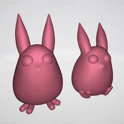 3D tiskový model obrázku Totoro