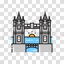 Tower Bridge vector illustration