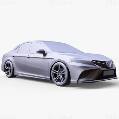 تويوتا كامري 2018 نموذج سيارة 3D