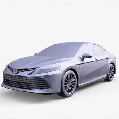 Modelo 3D del coche Toyota Camry