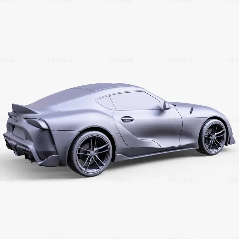 مدل سه بعدی خودروی تویوتا سوپرا GR