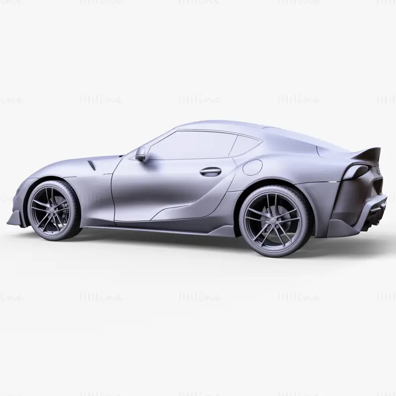 مدل سه بعدی خودروی تویوتا سوپرا GR