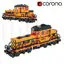 Train Lego Locomotive 80060 3D Model