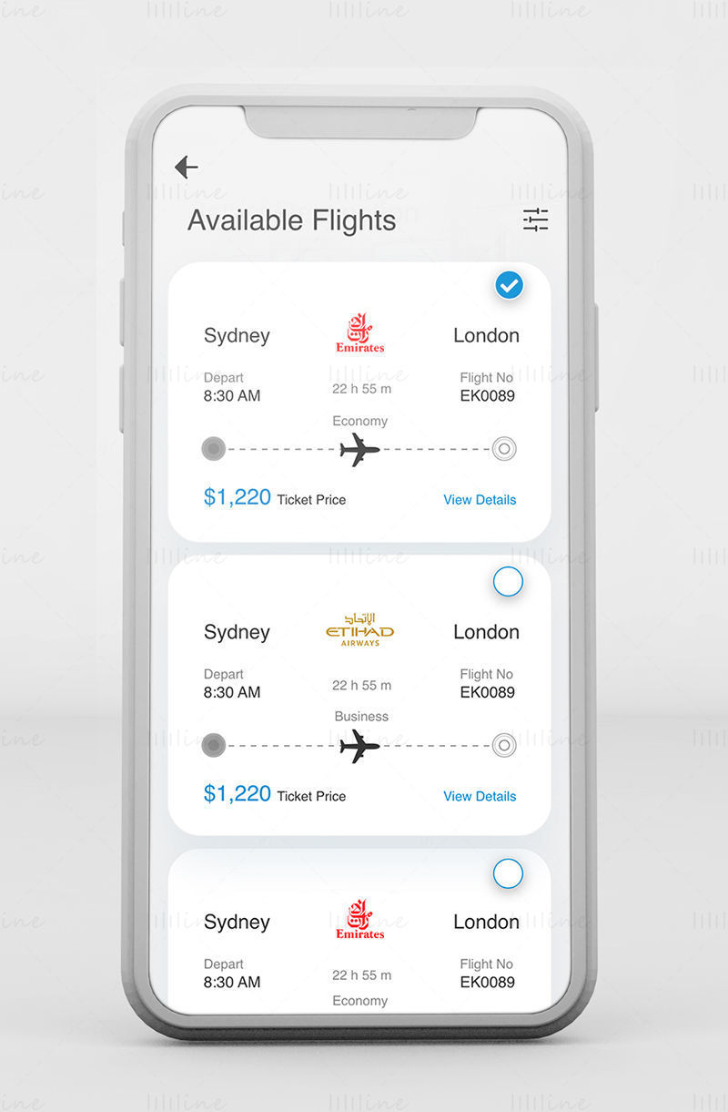 Travel world App – Adobe XD Mobile UI Kit