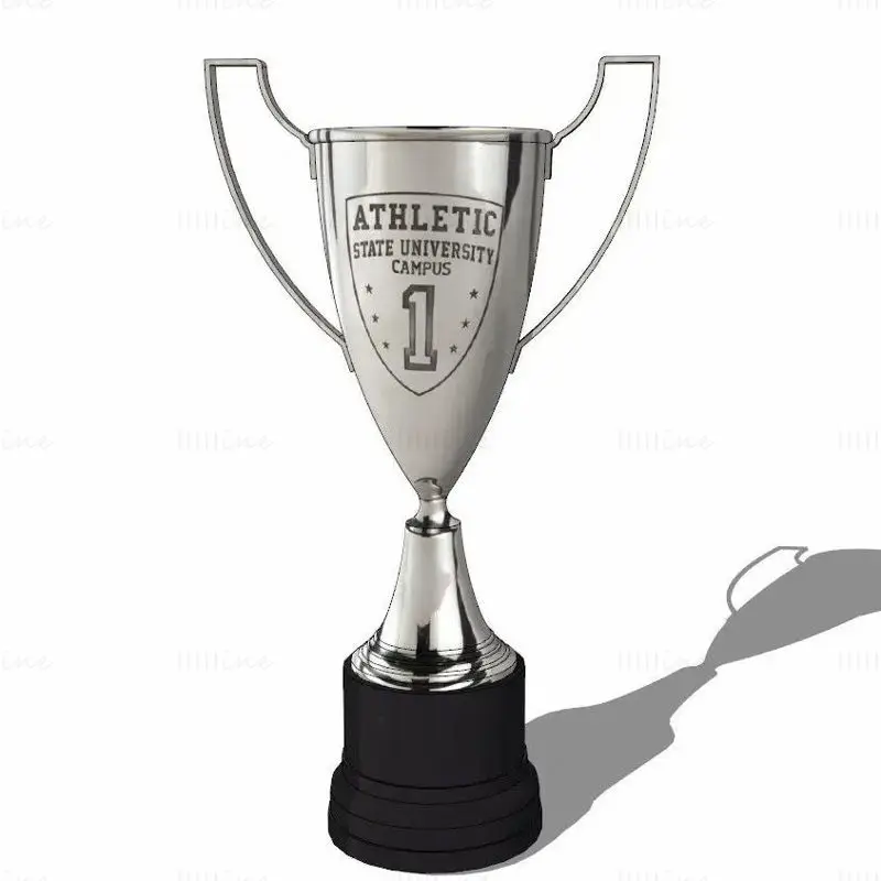 Trophy sketchup 3d model