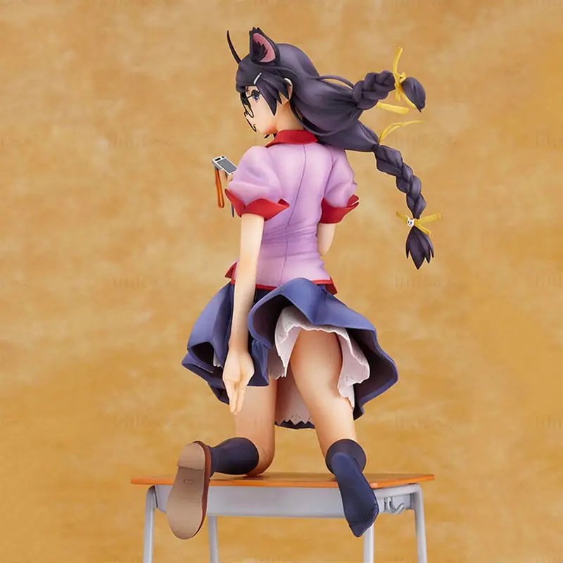 Tsubasa Hanekawa 3D Print Model STL