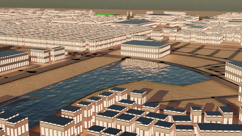 Tsukuba Japan Citymap Building 3D Model