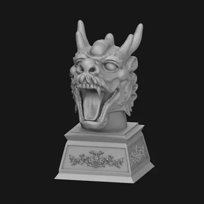 Twelve Chinese zodiac signs--Dragon 3D printing model