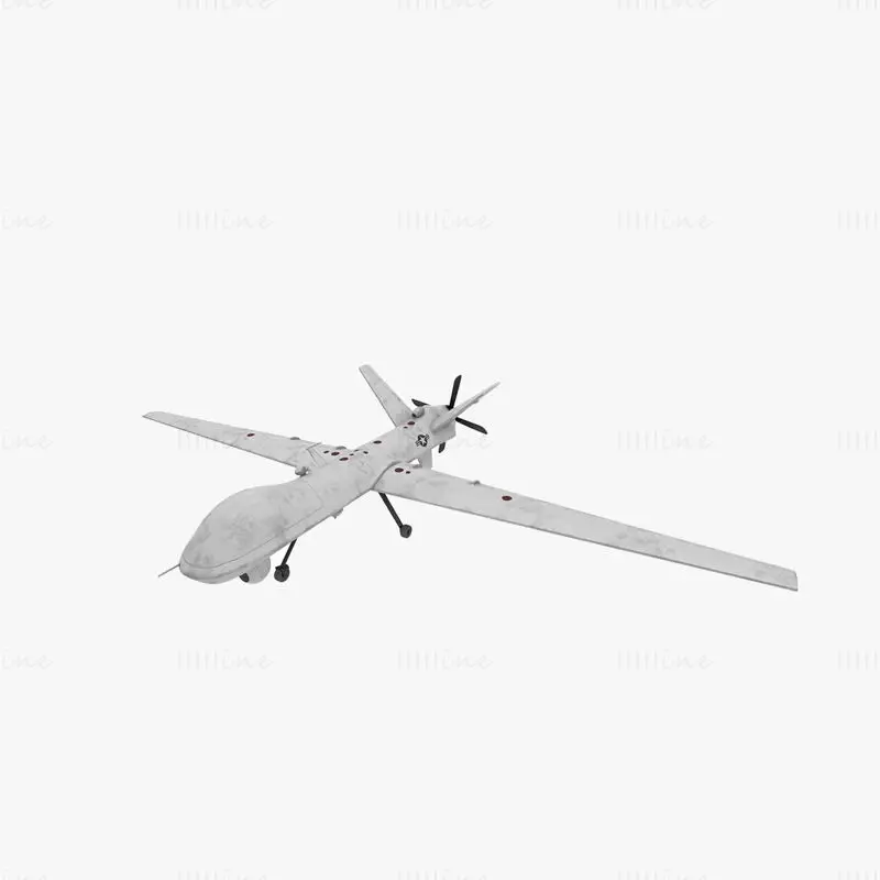 UAV MQ-9 3D Model