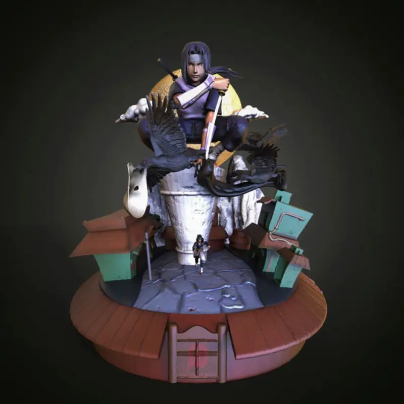 Uchiha Itachi - Narutov model 3D tiskanja STL