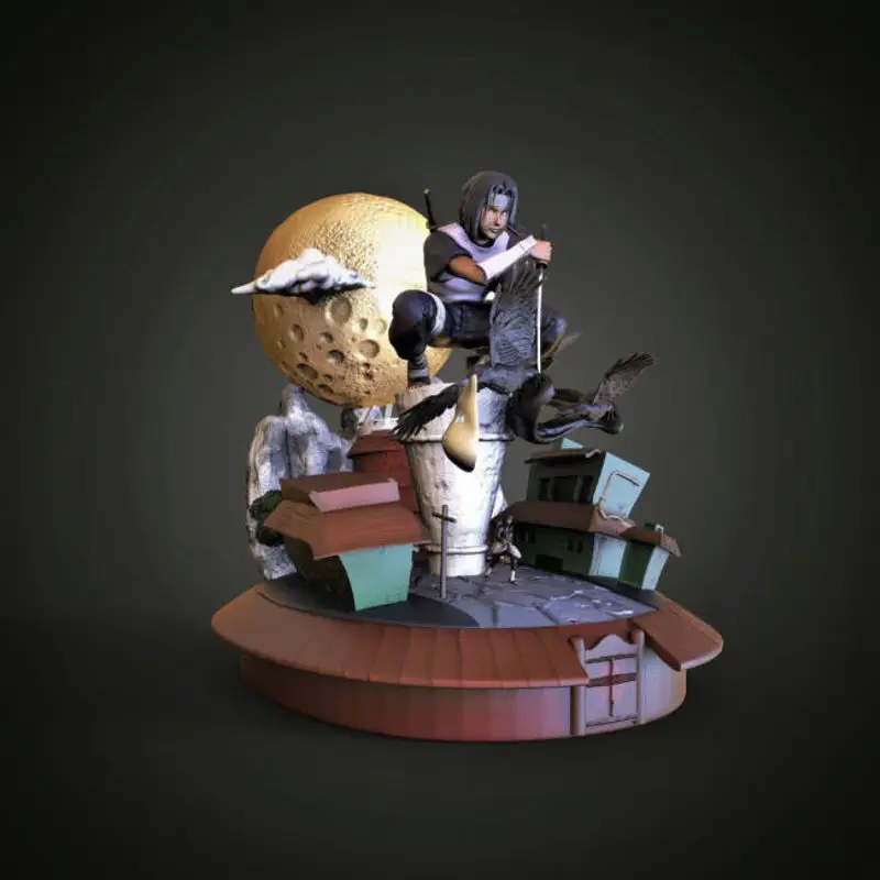 うちはイタチ - NARUTO 3D プリント モデル STL